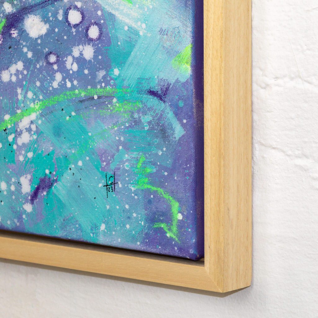 Rahmendetail-Schattenfugenrahmen