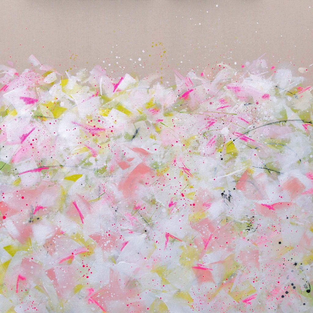 Modernes Kunstwerk-Cherry Blossoms-abstrakte Kunst