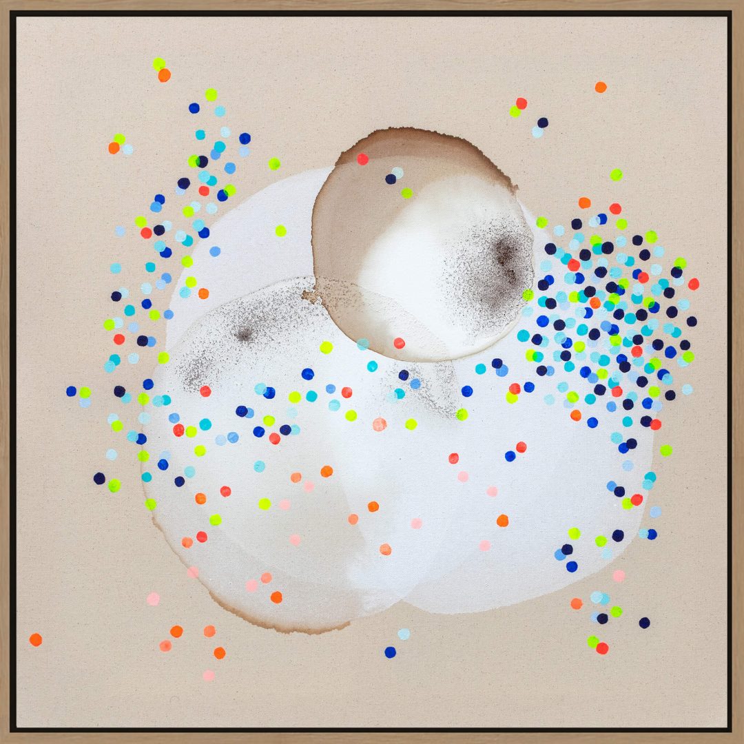Gerahmtes-Bild-mit dem Namen-Dancing-Colours